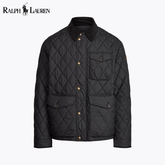 Ralph Lauren The Beaton Quilted Jacket Black - Velmont & Rossi