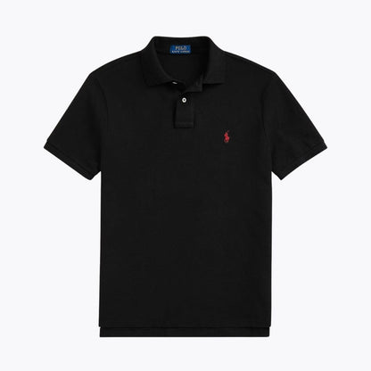 Ralph Lauren The Iconic Mesh Polo Shirt Royal/Yellow - Velmont & Rossi