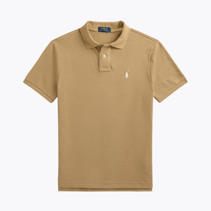 Ralph Lauren The Iconic Mesh Polo Shirt Black/Red - Velmont & Rossi