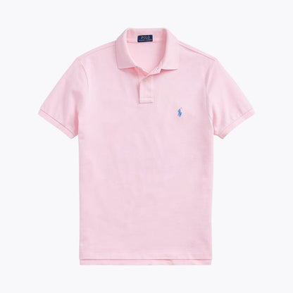 Ralph Lauren The Iconic Mesh Polo Shirt Royal/Yellow - Velmont & Rossi