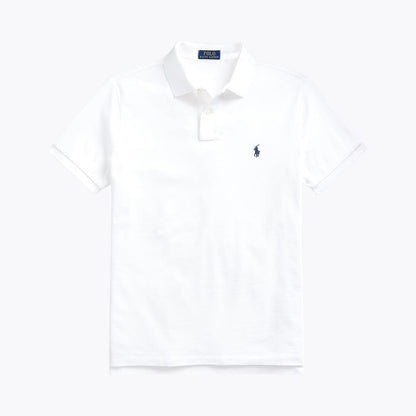 Ralph Lauren The Iconic Mesh Polo Shirt Black/Red - Velmont & Rossi