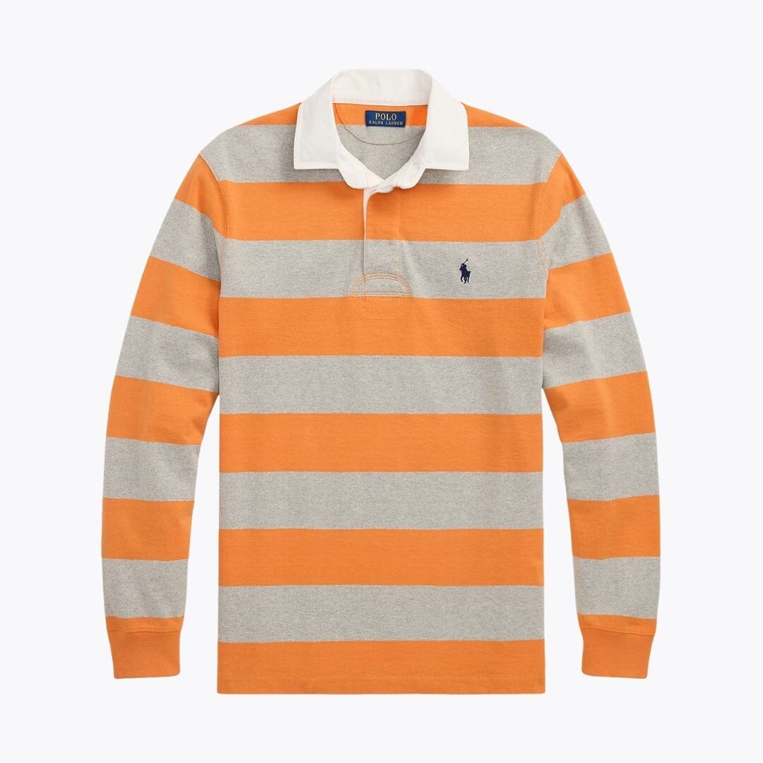 Ralph Lauren The Iconic Rugby Shirt Classic Wine/Cream - Velmont & Rossi