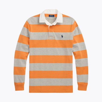 Ralph Lauren The Iconic Rugby Shirt Classic Wine/Cream - Velmont & Rossi