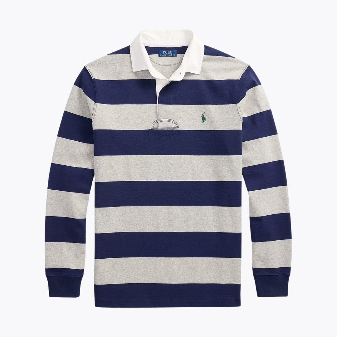 Ralph Lauren The Iconic Rugby Shirt Classic Wine/Cream - Velmont & Rossi