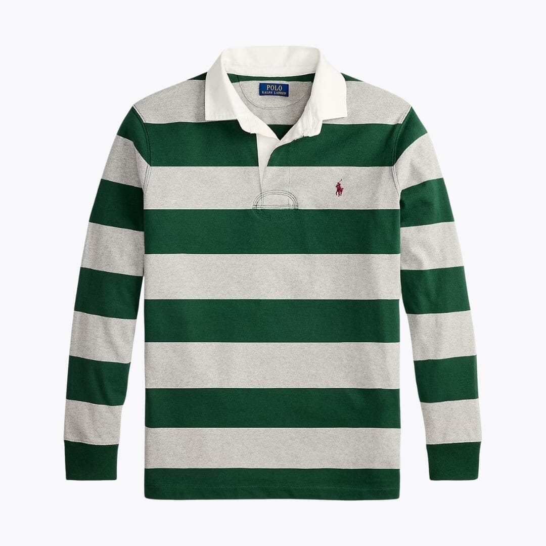 Ralph Lauren The Iconic Rugby Shirt Classic Wine/Cream - Velmont & Rossi