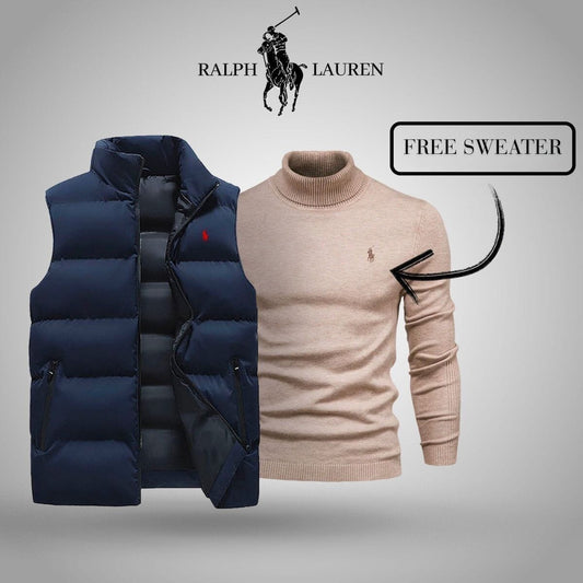 Ralph Lauren Vest + Exclusive Free Sweater (CLEARANCE) - Velmont & Rossi