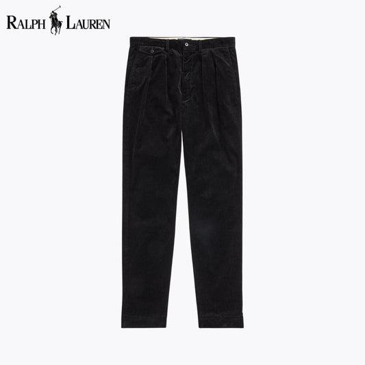 Ralph Lauren Whitman Relaxed Fit Corduroy Pant Black - Velmont & Rossi