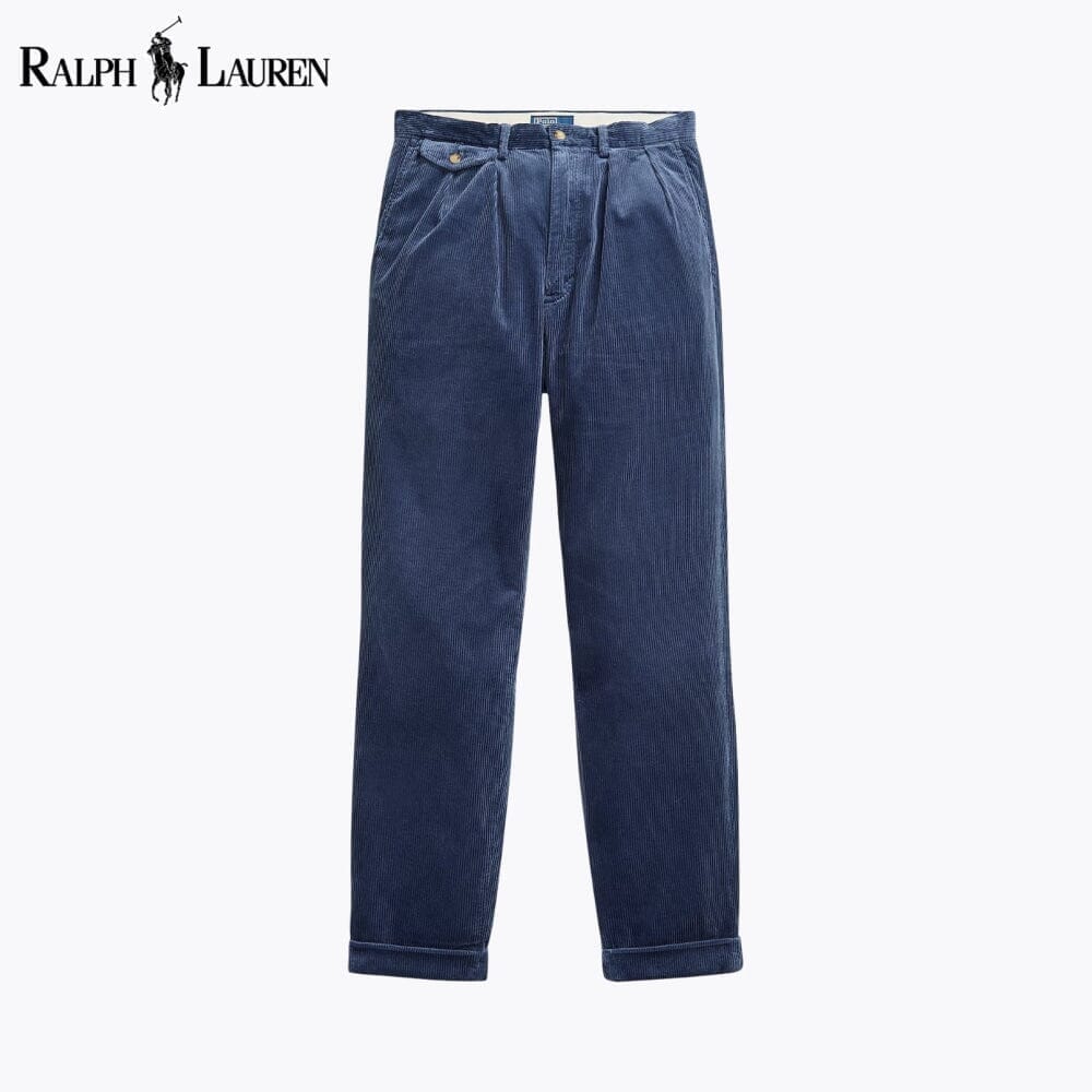 Ralph Lauren Whitman Relaxed Fit Corduroy Pant Black - Velmont & Rossi
