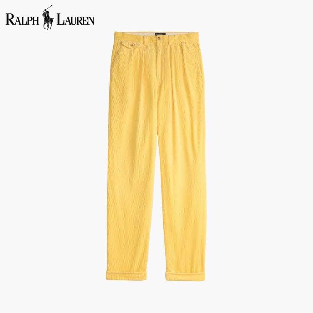 Ralph Lauren Whitman Relaxed Fit Corduroy Pant Black - Velmont & Rossi