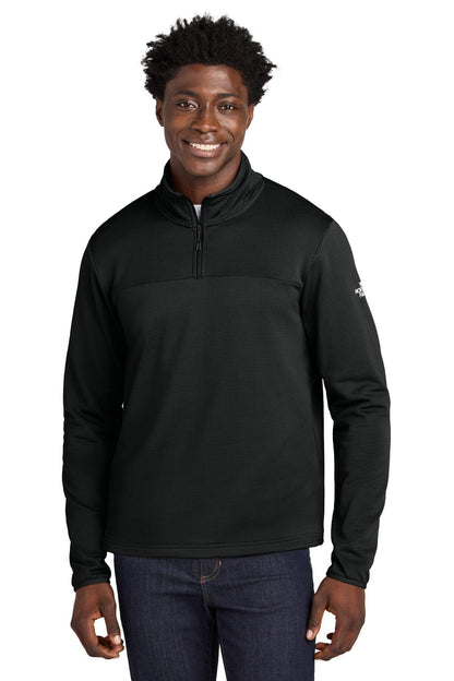 The North Face Aim 1 4 Zip Fleece Shady Blue - Velmont & Rossi