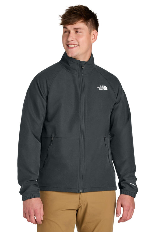 The North Face Barr Lake Soft Shell Jacket Asphalt Grey Dark Heather - Velmont & Rossi