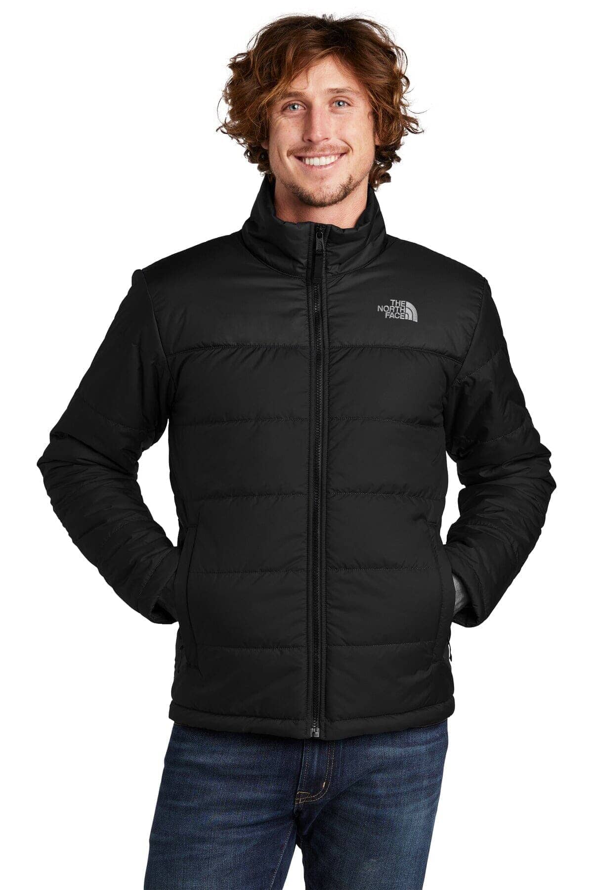 The North Face Chest Logo Everyday Insulated Jacket Burnt Olive Green - Velmont & Rossi