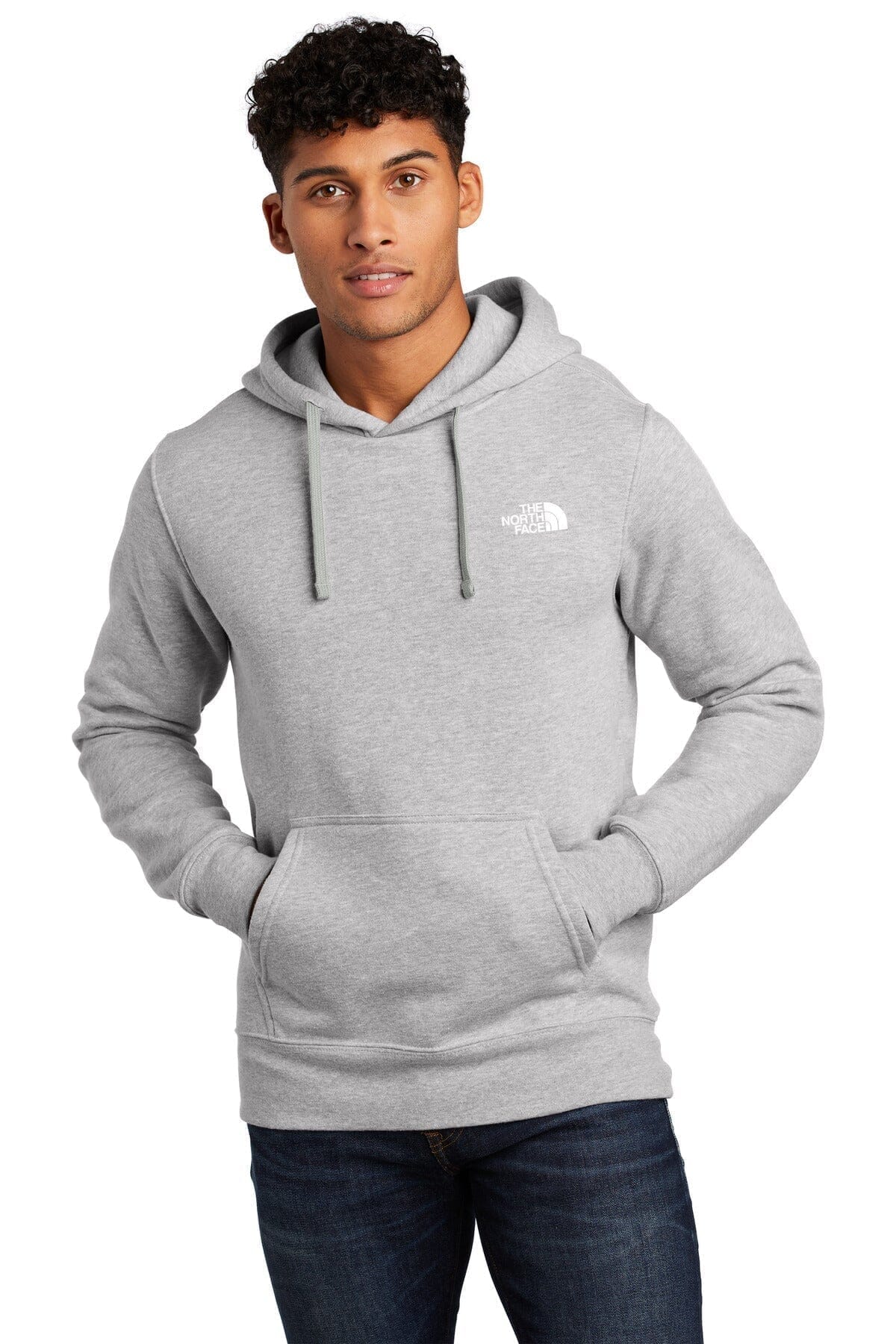 The North Face Chest Logo Pullover Hoodie New Taupe Green Heather - Velmont & Rossi
