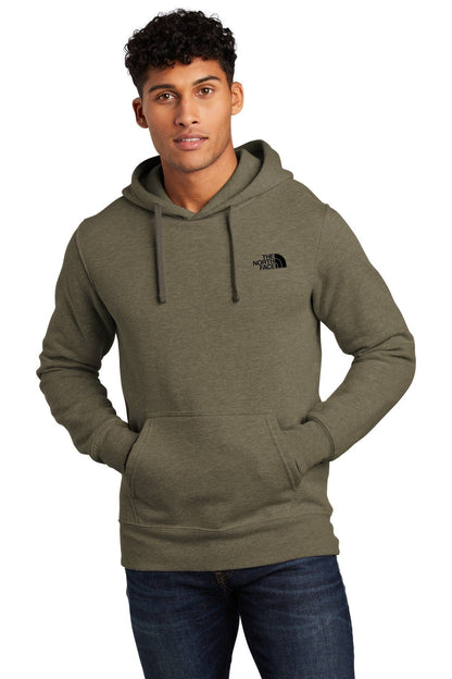The North Face Chest Logo Pullover Hoodie New Taupe Green Heather - Velmont & Rossi