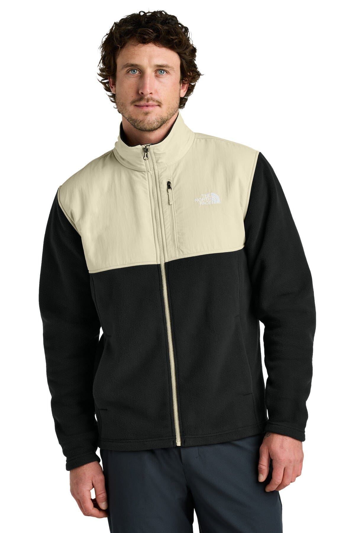 The North Face Highest Peak Full Zip Fleece Jacket Hero Blue/Black - Velmont & Rossi