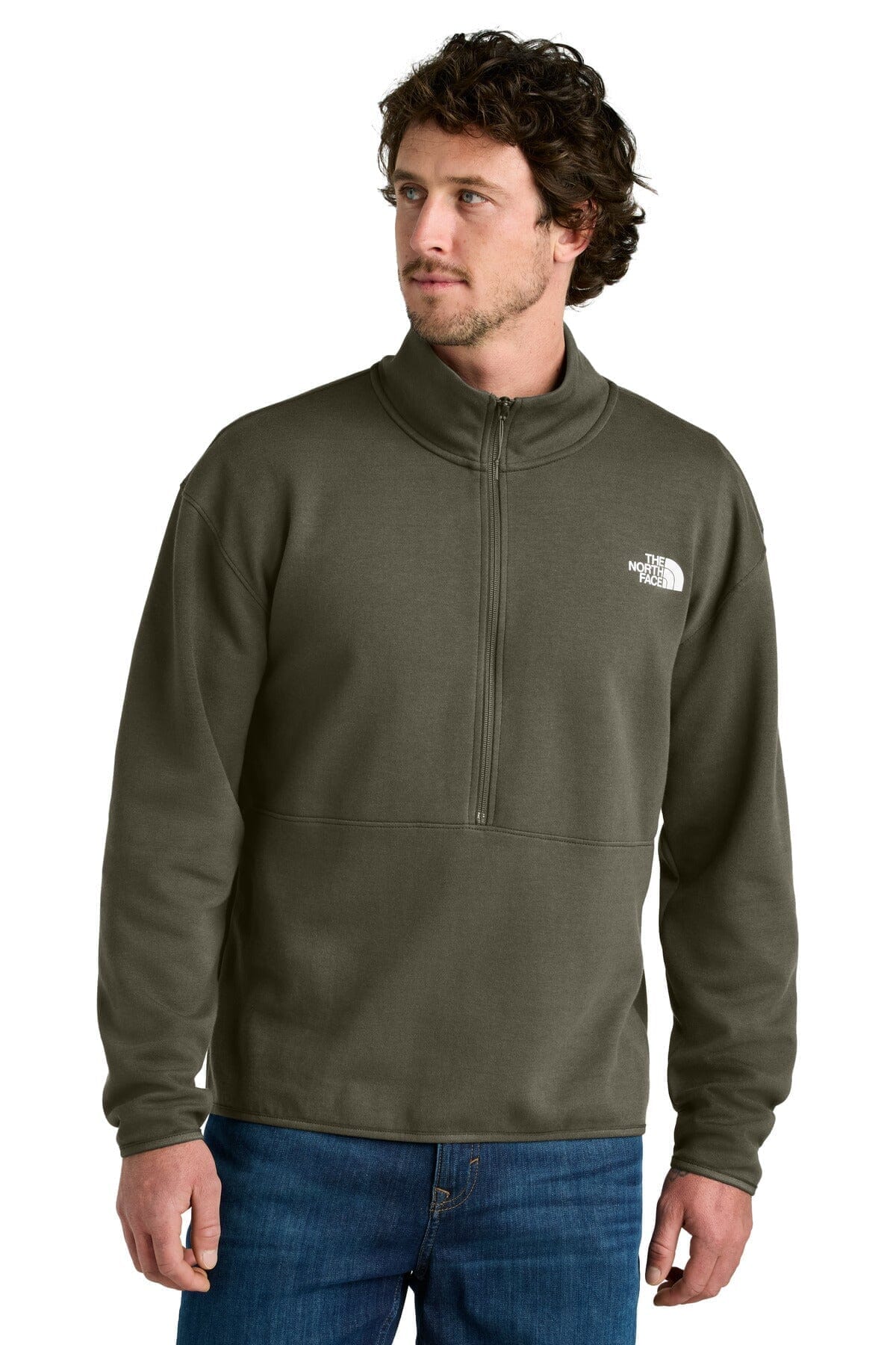 The North Face Sleeve Logo Pullover Hoodie 1 Asphalt Grey - Velmont & Rossi
