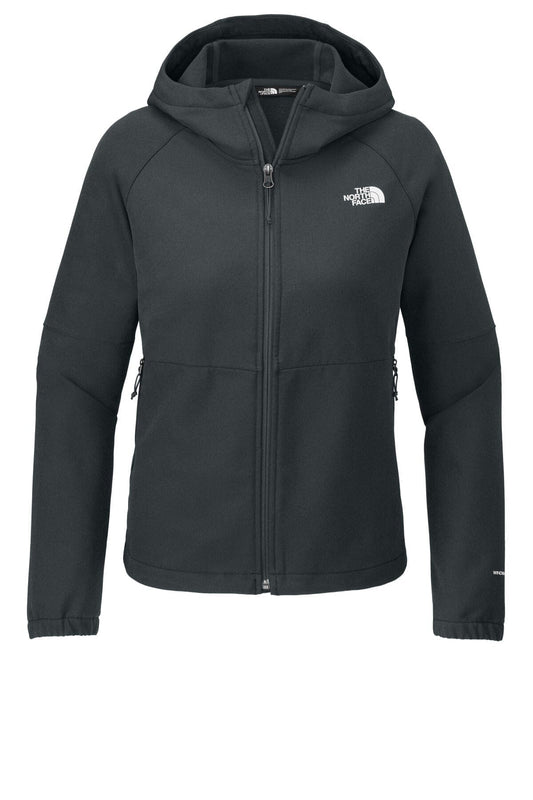 The North Face Women's Barr Lake Hooded Soft Shell Jacket Asphalt Grey Dark Heather - Velmont & Rossi